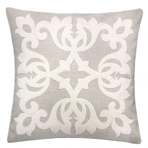 Trudy Light Beige 20" X 20" Pillow, Ecru - Premium Pillow from FOA East - Just $89.70! Shop now at Furniture Wholesale Plus  We are the best furniture store in Nashville, Hendersonville, Goodlettsville, Madison, Antioch, Mount Juliet, Lebanon, Gallatin, Springfield, Murfreesboro, Franklin, Brentwood