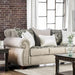 Sinatra Light Mocha/Navy/Champagne Sofa - Premium Sofa from FOA East - Just $1735.50! Shop now at Furniture Wholesale Plus  We are the best furniture store in Nashville, Hendersonville, Goodlettsville, Madison, Antioch, Mount Juliet, Lebanon, Gallatin, Springfield, Murfreesboro, Franklin, Brentwood