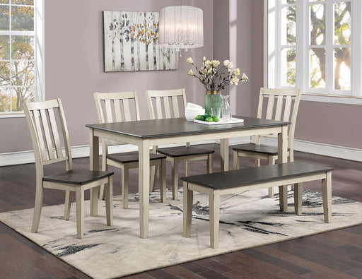 Frances Rustic 6 Pc. Dining Table Set - Premium Dining Set from FOA East - Just $865.80! Shop now at Furniture Wholesale Plus  We are the best furniture store in Nashville, Hendersonville, Goodlettsville, Madison, Antioch, Mount Juliet, Lebanon, Gallatin, Springfield, Murfreesboro, Franklin, Brentwood