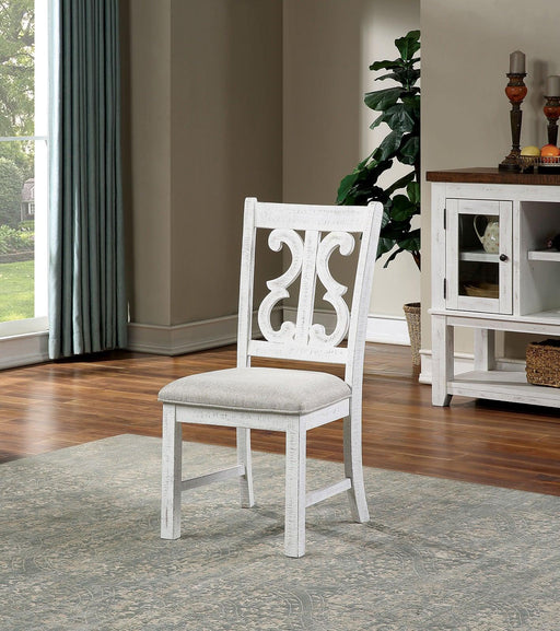 Auletta Transitional Side Chair (2/CTN) - Premium Dining Chair from FOA East - Just $306.15! Shop now at Furniture Wholesale Plus  We are the best furniture store in Nashville, Hendersonville, Goodlettsville, Madison, Antioch, Mount Juliet, Lebanon, Gallatin, Springfield, Murfreesboro, Franklin, Brentwood