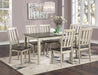 Frances Rustic 7 Pc. Dining Table Set - Premium Dining Set from FOA East - Just $936! Shop now at Furniture Wholesale Plus  We are the best furniture store in Nashville, Hendersonville, Goodlettsville, Madison, Antioch, Mount Juliet, Lebanon, Gallatin, Springfield, Murfreesboro, Franklin, Brentwood