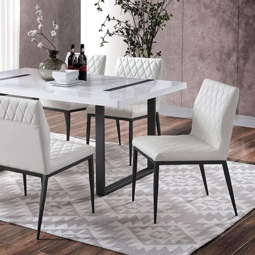 ALESSIA Dining Table - Premium Dining Table from FOA East - Just $674.70! Shop now at Furniture Wholesale Plus  We are the best furniture store in Nashville, Hendersonville, Goodlettsville, Madison, Antioch, Mount Juliet, Lebanon, Gallatin, Springfield, Murfreesboro, Franklin, Brentwood