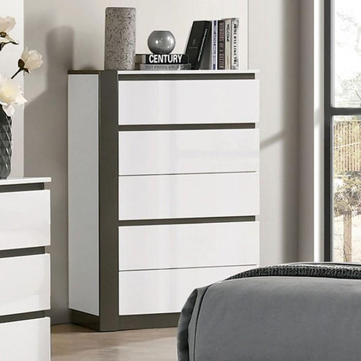 BIRSFELDEN Chest, White - Premium Chest from FOA East - Just $585! Shop now at Furniture Wholesale Plus  We are the best furniture store in Nashville, Hendersonville, Goodlettsville, Madison, Antioch, Mount Juliet, Lebanon, Gallatin, Springfield, Murfreesboro, Franklin, Brentwood