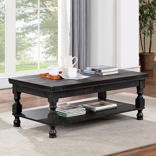 CALANDRA Coffee Table, Antique Black - Premium Coffee Table from FOA East - Just $325.65! Shop now at Furniture Wholesale Plus  We are the best furniture store in Nashville, Hendersonville, Goodlettsville, Madison, Antioch, Mount Juliet, Lebanon, Gallatin, Springfield, Murfreesboro, Franklin, Brentwood