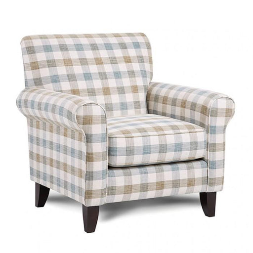 CARDIGAN Accent Chair, Checkered - Premium Chair from FOA East - Just $873.60! Shop now at Furniture Wholesale Plus  We are the best furniture store in Nashville, Hendersonville, Goodlettsville, Madison, Antioch, Mount Juliet, Lebanon, Gallatin, Springfield, Murfreesboro, Franklin, Brentwood