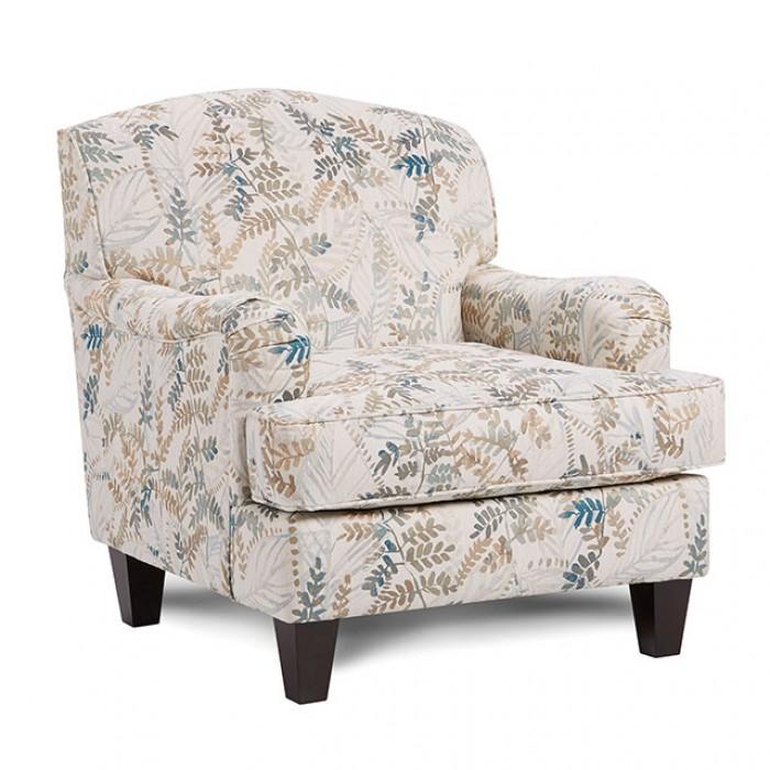 CARDIGAN Accent Chair, Floral - Premium Chair from FOA East - Just $873.60! Shop now at Furniture Wholesale Plus  We are the best furniture store in Nashville, Hendersonville, Goodlettsville, Madison, Antioch, Mount Juliet, Lebanon, Gallatin, Springfield, Murfreesboro, Franklin, Brentwood