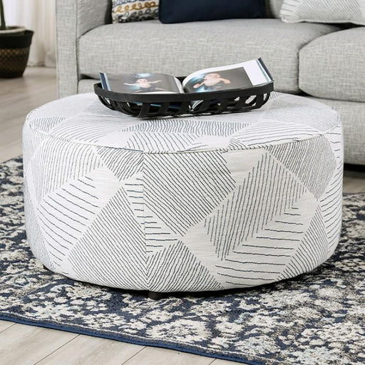 CHANCERY Ottoman, Gray/Navy - Premium Ottoman from FOA East - Just $598.65! Shop now at Furniture Wholesale Plus  We are the best furniture store in Nashville, Hendersonville, Goodlettsville, Madison, Antioch, Mount Juliet, Lebanon, Gallatin, Springfield, Murfreesboro, Franklin, Brentwood