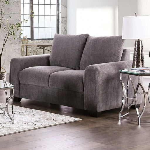 DAGMAR Loveseat, Gray - Premium Loveseat from FOA East - Just $865.80! Shop now at Furniture Wholesale Plus  We are the best furniture store in Nashville, Hendersonville, Goodlettsville, Madison, Antioch, Mount Juliet, Lebanon, Gallatin, Springfield, Murfreesboro, Franklin, Brentwood