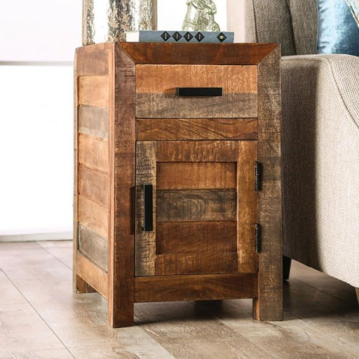 GALANTHUS Side Table, Weathered Light Natural Tone - Premium End Table from FOA East - Just $491.40! Shop now at Furniture Wholesale Plus  We are the best furniture store in Nashville, Hendersonville, Goodlettsville, Madison, Antioch, Mount Juliet, Lebanon, Gallatin, Springfield, Murfreesboro, Franklin, Brentwood