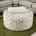 GARDNER Ottoman, Gray/Green - Premium Ottoman from FOA East - Just $598.65! Shop now at Furniture Wholesale Plus  We are the best furniture store in Nashville, Hendersonville, Goodlettsville, Madison, Antioch, Mount Juliet, Lebanon, Gallatin, Springfield, Murfreesboro, Franklin, Brentwood