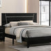 MAGDEBURG E.King Bed, Black - Premium Bed from FOA East - Just $491.40! Shop now at Furniture Wholesale Plus  We are the best furniture store in Nashville, Hendersonville, Goodlettsville, Madison, Antioch, Mount Juliet, Lebanon, Gallatin, Springfield, Murfreesboro, Franklin, Brentwood
