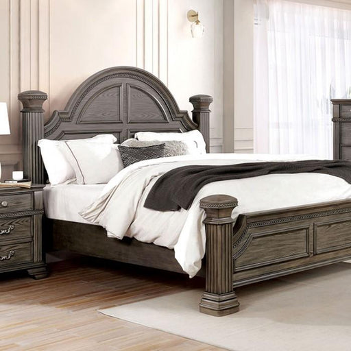 PAMPHILOS Queen Bed, Gray - Premium Bed from FOA East - Just $936! Shop now at Furniture Wholesale Plus  We are the best furniture store in Nashville, Hendersonville, Goodlettsville, Madison, Antioch, Mount Juliet, Lebanon, Gallatin, Springfield, Murfreesboro, Franklin, Brentwood