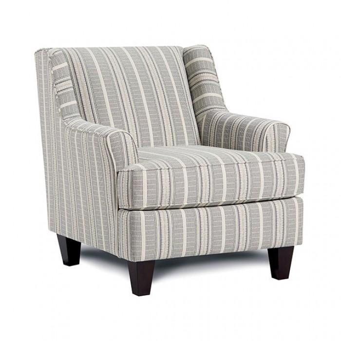 PORTHCAWL Accent Chair, Stripe - Premium Chair from FOA East - Just $856.05! Shop now at Furniture Wholesale Plus  We are the best furniture store in Nashville, Hendersonville, Goodlettsville, Madison, Antioch, Mount Juliet, Lebanon, Gallatin, Springfield, Murfreesboro, Franklin, Brentwood
