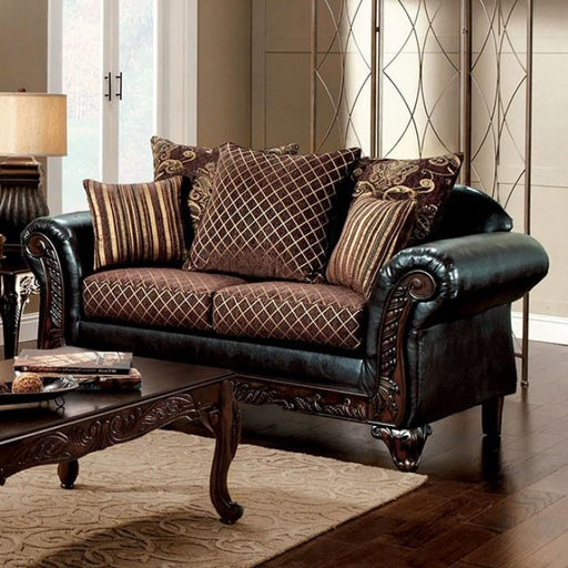 SAN ROQUE Loveseat - Premium Loveseat from FOA East - Just $951.60! Shop now at Furniture Wholesale Plus  We are the best furniture store in Nashville, Hendersonville, Goodlettsville, Madison, Antioch, Mount Juliet, Lebanon, Gallatin, Springfield, Murfreesboro, Franklin, Brentwood