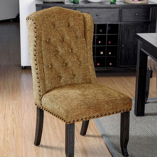 SANIA Wingback Chair (2/CTN) - Premium Dining Chair from FOA East - Just $446.55! Shop now at Furniture Wholesale Plus  We are the best furniture store in Nashville, Hendersonville, Goodlettsville, Madison, Antioch, Mount Juliet, Lebanon, Gallatin, Springfield, Murfreesboro, Franklin, Brentwood