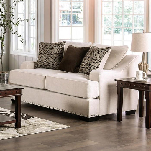 SONORA Loveseat, Beige - Premium Loveseat from FOA East - Just $1361.10! Shop now at Furniture Wholesale Plus  We are the best furniture store in Nashville, Hendersonville, Goodlettsville, Madison, Antioch, Mount Juliet, Lebanon, Gallatin, Springfield, Murfreesboro, Franklin, Brentwood