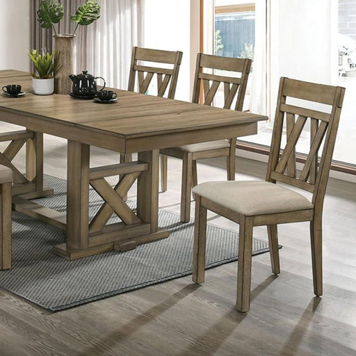 TEMPLEMORE Dining Table, Light Brown - Premium Dining Table from FOA East - Just $819! Shop now at Furniture Wholesale Plus  We are the best furniture store in Nashville, Hendersonville, Goodlettsville, Madison, Antioch, Mount Juliet, Lebanon, Gallatin, Springfield, Murfreesboro, Franklin, Brentwood
