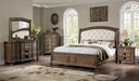TIMANDRA Queen Bed + 1NS + Dresser + Mirror - Premium Bedroom Set from FOA East - Just $3305.25! Shop now at Furniture Wholesale Plus  We are the best furniture store in Nashville, Hendersonville, Goodlettsville, Madison, Antioch, Mount Juliet, Lebanon, Gallatin, Springfield, Murfreesboro, Franklin, Brentwood