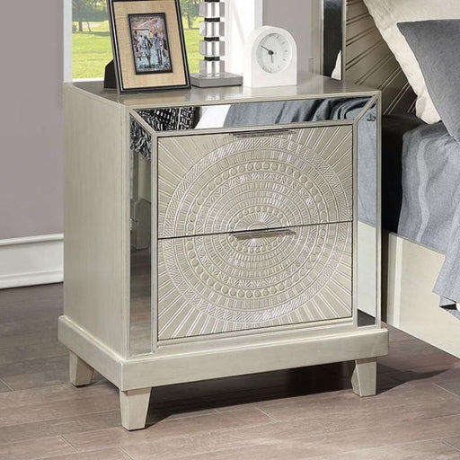 VALLETTA Night Stand - Premium Nightstand from FOA East - Just $466.05! Shop now at Furniture Wholesale Plus  We are the best furniture store in Nashville, Hendersonville, Goodlettsville, Madison, Antioch, Mount Juliet, Lebanon, Gallatin, Springfield, Murfreesboro, Franklin, Brentwood
