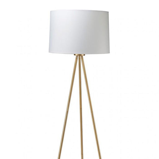ZERA Floor Lamp, White/Gold - Premium Lamp from FOA East - Just $163.80! Shop now at Furniture Wholesale Plus  We are the best furniture store in Nashville, Hendersonville, Goodlettsville, Madison, Antioch, Mount Juliet, Lebanon, Gallatin, Springfield, Murfreesboro, Franklin, Brentwood