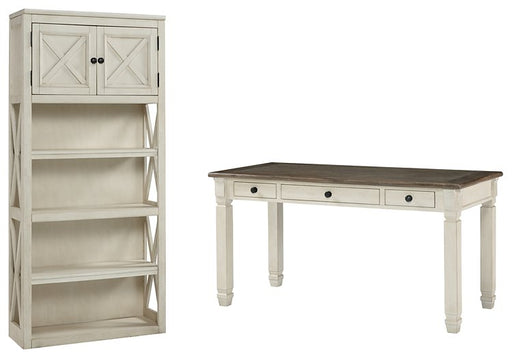 Bolanburg Home Office Set - Premium Home Office Set from Ashley Furniture - Just $925.11! Shop now at Furniture Wholesale Plus  We are the best furniture store in Nashville, Hendersonville, Goodlettsville, Madison, Antioch, Mount Juliet, Lebanon, Gallatin, Springfield, Murfreesboro, Franklin, Brentwood