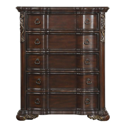 Homelegance Royal Highlands 5 Drawer Chest in Rich Cherry 1603-9 - Premium Chest from Homelegance (Titan Warehouse) - Just $799.50! Shop now at Furniture Wholesale Plus  We are the best furniture store in Nashville, Hendersonville, Goodlettsville, Madison, Antioch, Mount Juliet, Lebanon, Gallatin, Springfield, Murfreesboro, Franklin, Brentwood