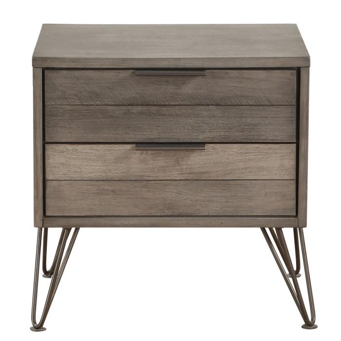 Homelegance Urbanite Nightstand in Tri-tone Gray 1604-4 - Premium Nightstand from Homelegance (Titan Warehouse) - Just $222.30! Shop now at Furniture Wholesale Plus  We are the best furniture store in Nashville, Hendersonville, Goodlettsville, Madison, Antioch, Mount Juliet, Lebanon, Gallatin, Springfield, Murfreesboro, Franklin, Brentwood