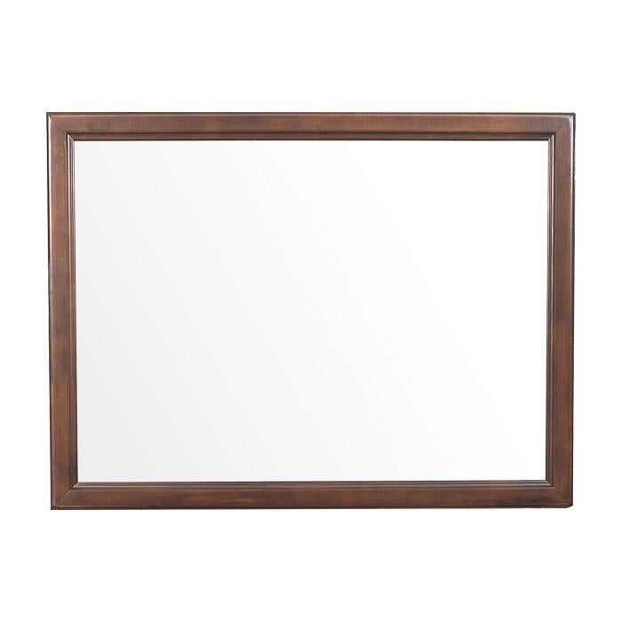 Homelegance Cotterill Mirror in Cherry 1730-6 - Premium Mirror from Homelegance (Titan Warehouse) - Just $120.90! Shop now at Furniture Wholesale Plus  We are the best furniture store in Nashville, Hendersonville, Goodlettsville, Madison, Antioch, Mount Juliet, Lebanon, Gallatin, Springfield, Murfreesboro, Franklin, Brentwood