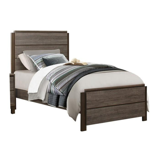 Homelegance Vestavia Twin Bed in Gray 1936T-1 - Premium Bed from Homelegance (Titan Warehouse) - Just $251.55! Shop now at Furniture Wholesale Plus  We are the best furniture store in Nashville, Hendersonville, Goodlettsville, Madison, Antioch, Mount Juliet, Lebanon, Gallatin, Springfield, Murfreesboro, Franklin, Brentwood