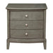 Homelegance Cotterill 3 Drawer Nightstand in Gray 1730GY-4 - Premium Nightstand from Homelegance (Titan Warehouse) - Just $212.55! Shop now at Furniture Wholesale Plus  We are the best furniture store in Nashville, Hendersonville, Goodlettsville, Madison, Antioch, Mount Juliet, Lebanon, Gallatin, Springfield, Murfreesboro, Franklin, Brentwood