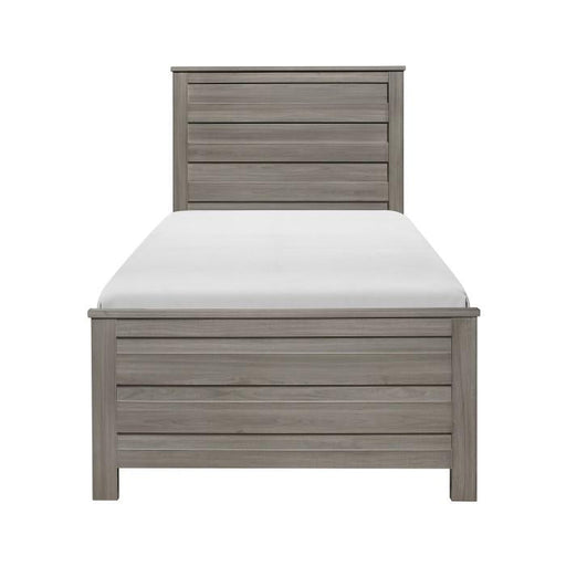 Homelegance Waldorf Twin Panel Bed in Dark Gray 1902T-1* - Premium Bed from Homelegance (Titan Warehouse) - Just $298.35! Shop now at Furniture Wholesale Plus  We are the best furniture store in Nashville, Hendersonville, Goodlettsville, Madison, Antioch, Mount Juliet, Lebanon, Gallatin, Springfield, Murfreesboro, Franklin, Brentwood