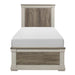 Homelegance Arcadia Twin Panel Bed in White & Weathered Gray 1677T-1* - Premium Bed from Homelegance (Titan Warehouse) - Just $263.25! Shop now at Furniture Wholesale Plus  We are the best furniture store in Nashville, Hendersonville, Goodlettsville, Madison, Antioch, Mount Juliet, Lebanon, Gallatin, Springfield, Murfreesboro, Franklin, Brentwood