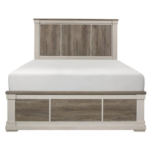 Homelegance Arcadia Full Panel Bed in White & Weathered Gray 1677F-1* - Premium Bed from Homelegance (Titan Warehouse) - Just $302.25! Shop now at Furniture Wholesale Plus  We are the best furniture store in Nashville, Hendersonville, Goodlettsville, Madison, Antioch, Mount Juliet, Lebanon, Gallatin, Springfield, Murfreesboro, Franklin, Brentwood