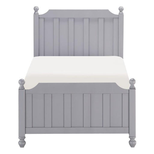 Homelegance Wellsummer Twin Panel Bed in Gray 1803GYT-1* - Premium Bed from Homelegance (Titan Warehouse) - Just $368.55! Shop now at Furniture Wholesale Plus  We are the best furniture store in Nashville, Hendersonville, Goodlettsville, Madison, Antioch, Mount Juliet, Lebanon, Gallatin, Springfield, Murfreesboro, Franklin, Brentwood