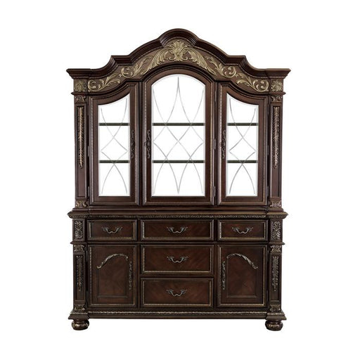 Homelegance Catalonia Buffet with Hutch in Cherry 1824-50-55 - Premium Buffet from Homelegance (Titan Warehouse) - Just $2357.55! Shop now at Furniture Wholesale Plus (Nashville,TN)  We are the best furniture store in Nashville, Hendersonville, Goodlettsville, Madison, Antioch, Mount Juliet, Lebanon, Gallatin, Springfield, Murfreesboro, Franklin, Brentwood