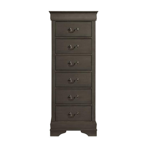Homelegance Mayville 6 Drawer Lingerie Chest in Gray 2147SG-12 - Premium Chest from Homelegance (Titan Warehouse) - Just $302.25! Shop now at Furniture Wholesale Plus  We are the best furniture store in Nashville, Hendersonville, Goodlettsville, Madison, Antioch, Mount Juliet, Lebanon, Gallatin, Springfield, Murfreesboro, Franklin, Brentwood
