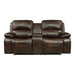 Homelegance Furniture Mahala Double Reclining Loveseat in Brown 8200BRW-2 - Premium Loveseat from Homelegance (Titan Warehouse) - Just $1521! Shop now at Furniture Wholesale Plus  We are the best furniture store in Nashville, Hendersonville, Goodlettsville, Madison, Antioch, Mount Juliet, Lebanon, Gallatin, Springfield, Murfreesboro, Franklin, Brentwood