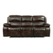 Homelegance Furniture Mahala Double Reclining Sofa in Brown 8200BRW-3PW - Premium Sofa from Homelegance (Titan Warehouse) - Just $1864.20! Shop now at Furniture Wholesale Plus  We are the best furniture store in Nashville, Hendersonville, Goodlettsville, Madison, Antioch, Mount Juliet, Lebanon, Gallatin, Springfield, Murfreesboro, Franklin, Brentwood