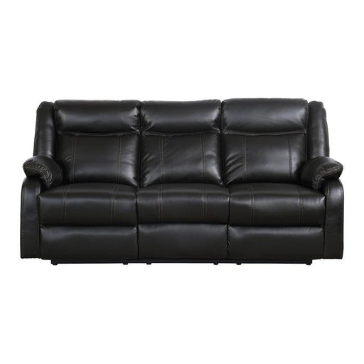 Homelegance Furniture Jude Double Glider Recliner Sofa in Black 8201BLK-3 - Premium Sofa from Homelegance (Titan Warehouse) - Just $973.05! Shop now at Furniture Wholesale Plus  We are the best furniture store in Nashville, Hendersonville, Goodlettsville, Madison, Antioch, Mount Juliet, Lebanon, Gallatin, Springfield, Murfreesboro, Franklin, Brentwood