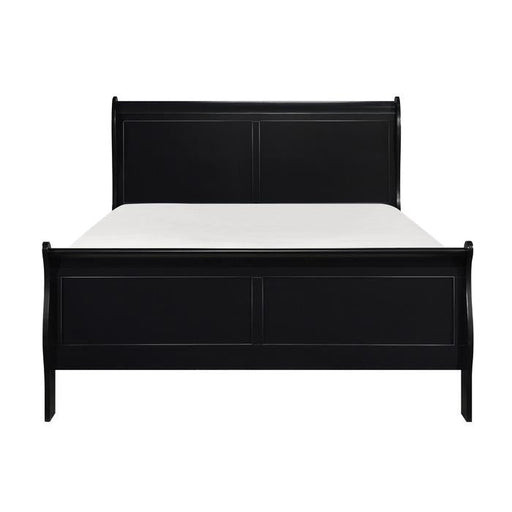 Homelegance Mayville Full Sleigh Bed in Black 2147FBK-1 - Premium Bed from Homelegance (Titan Warehouse) - Just $338.81! Shop now at Furniture Wholesale Plus  We are the best furniture store in Nashville, Hendersonville, Goodlettsville, Madison, Antioch, Mount Juliet, Lebanon, Gallatin, Springfield, Murfreesboro, Franklin, Brentwood