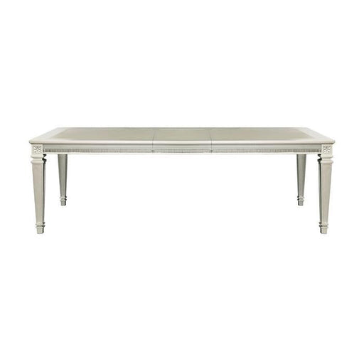 Homelegance Bevelle Rectangular Dining Table in Silver 1958-96 - Premium Dining Table from Homelegance (Titan Warehouse) - Just $711.75! Shop now at Furniture Wholesale Plus  We are the best furniture store in Nashville, Hendersonville, Goodlettsville, Madison, Antioch, Mount Juliet, Lebanon, Gallatin, Springfield, Murfreesboro, Franklin, Brentwood