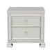 Homelegance Bevelle 2 Drawer Nightstand in Silver 1958-4 - Premium Nightstand from Homelegance (Titan Warehouse) - Just $310.05! Shop now at Furniture Wholesale Plus  We are the best furniture store in Nashville, Hendersonville, Goodlettsville, Madison, Antioch, Mount Juliet, Lebanon, Gallatin, Springfield, Murfreesboro, Franklin, Brentwood