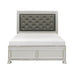 Homelegance Bevelle Queen Upholstered Panel Bed in Silver 1958-1 - Premium Bed from Homelegance (Titan Warehouse) - Just $739.05! Shop now at Furniture Wholesale Plus  We are the best furniture store in Nashville, Hendersonville, Goodlettsville, Madison, Antioch, Mount Juliet, Lebanon, Gallatin, Springfield, Murfreesboro, Franklin, Brentwood
