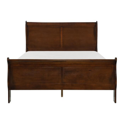Homelegance Mayville Queen Sleigh Bed in Brown Cherry 2147-1 - Premium Bed from Homelegance (Titan Warehouse) - Just $338.81! Shop now at Furniture Wholesale Plus  We are the best furniture store in Nashville, Hendersonville, Goodlettsville, Madison, Antioch, Mount Juliet, Lebanon, Gallatin, Springfield, Murfreesboro, Franklin, Brentwood