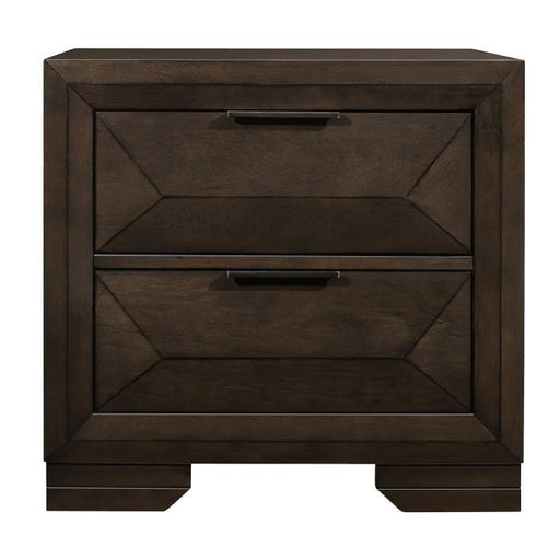 Homelegance Chesky Nightstand in Warm Espresso 1753-4 - Premium Nightstand from Homelegance (Titan Warehouse) - Just $198.90! Shop now at Furniture Wholesale Plus  We are the best furniture store in Nashville, Hendersonville, Goodlettsville, Madison, Antioch, Mount Juliet, Lebanon, Gallatin, Springfield, Murfreesboro, Franklin, Brentwood