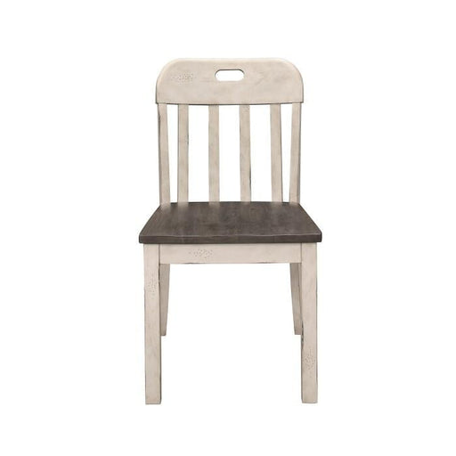 Homelegance Clover Side Chair in White & Gray (Set of 2) - Premium Side Chair from Homelegance (Titan Warehouse) - Just $103.35! Shop now at Furniture Wholesale Plus  We are the best furniture store in Nashville, Hendersonville, Goodlettsville, Madison, Antioch, Mount Juliet, Lebanon, Gallatin, Springfield, Murfreesboro, Franklin, Brentwood