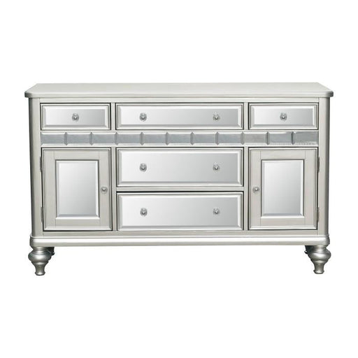 Homelegance Orsina Server in Silver 5477N-40 - Premium Server from Homelegance (Titan Warehouse) - Just $797.55! Shop now at Furniture Wholesale Plus  We are the best furniture store in Nashville, Hendersonville, Goodlettsville, Madison, Antioch, Mount Juliet, Lebanon, Gallatin, Springfield, Murfreesboro, Franklin, Brentwood