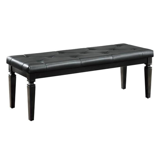 Homelegance Allura Bed Bench in Black 1916BK-FBH - Premium Bench from Homelegance (Titan Warehouse) - Just $181.35! Shop now at Furniture Wholesale Plus  We are the best furniture store in Nashville, Hendersonville, Goodlettsville, Madison, Antioch, Mount Juliet, Lebanon, Gallatin, Springfield, Murfreesboro, Franklin, Brentwood
