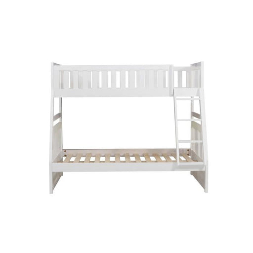 Homelegance Galen Twin/Full Bunk Bed w/ Storage Boxes in White B2053TFW-1*T - Premium Bed from Homelegance (Titan Warehouse) - Just $505.05! Shop now at Furniture Wholesale Plus  We are the best furniture store in Nashville, Hendersonville, Goodlettsville, Madison, Antioch, Mount Juliet, Lebanon, Gallatin, Springfield, Murfreesboro, Franklin, Brentwood