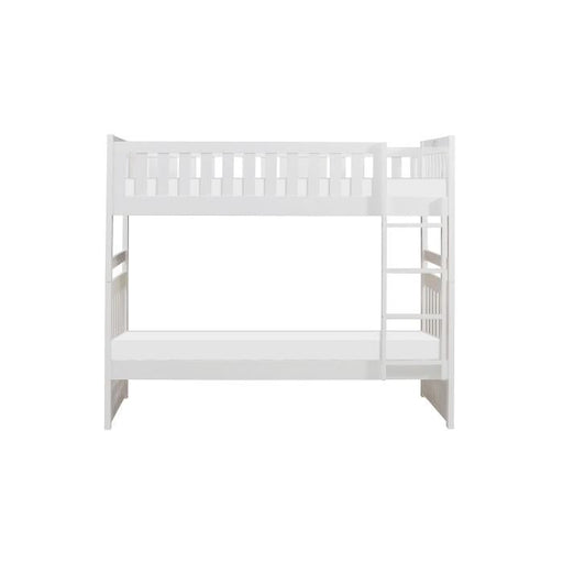 Homelegance Galen Twin/Twin Bunk Bed w/ Storage Boxes in White B2053W-1*T - Premium Bed from Homelegance (Titan Warehouse) - Just $427.05! Shop now at Furniture Wholesale Plus  We are the best furniture store in Nashville, Hendersonville, Goodlettsville, Madison, Antioch, Mount Juliet, Lebanon, Gallatin, Springfield, Murfreesboro, Franklin, Brentwood